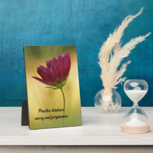 Weisheitstabletts Plaque mit Easel Fotoplatte