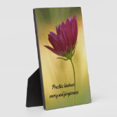 Weisheitstabletts Plaque mit Easel Fotoplatte (Seite)
