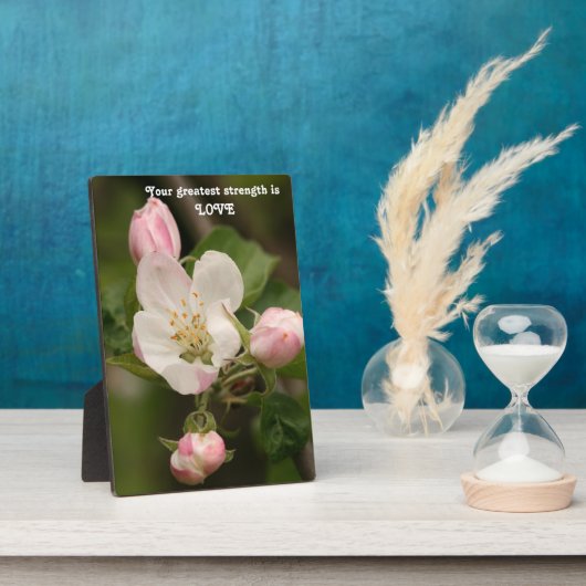 Weisheitstabletts Plaque mit Easel Fotoplatte (Seite)