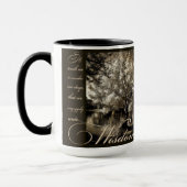 Weisheitstasse Tasse (Links)