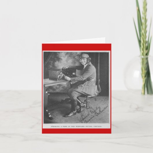 Weisheitsworte: Bessie Coleman Karte (Vorderseite)