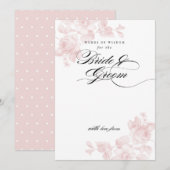 Weisheitsworte für die Braut | BRAUTPARTY Einladung (Vorne/Hinten)