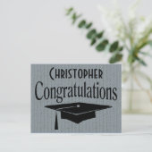 Weisheitsworte Moderne Graduationspartei Beratung Postkarte (Stehend Vorderseite)