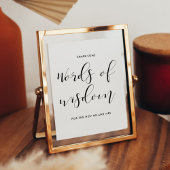 Weisheitszeichen Poster