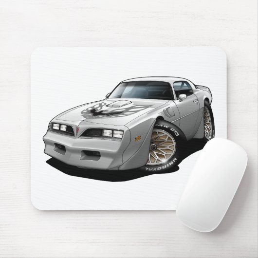 Weiß 1977-78 Transportes morgens Mousepad (Mit Mouse)