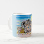 Weiß 325-ml-klassische weiße Tasse (Vorderseite Links)