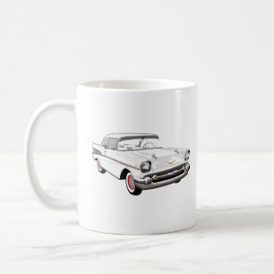 Weiß '57 Shoebox Kaffeetasse