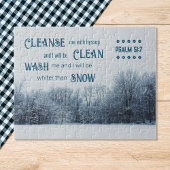 Weiß als Schnee, Bibelverse Puzzle