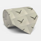 Weiß-angebundene Drachen-Krawatte Krawatte (Gerollt)