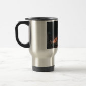 Weiß angebundene Rotwild-Reise TASSE (Links)