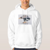 Weiß angebundenes Meer Eagle 2001 Hoodie (Vorderseite)