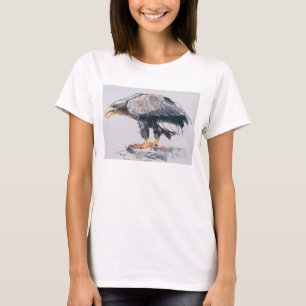 Weiß angebundenes Meer Eagle 2001 T-Shirt