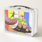 Weiß Art Lunchbox (Vorderseite)