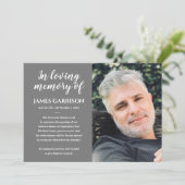 Weiß auf Grau in der Ankündigung des Fotos "Love M (Stehend Vorderseite)