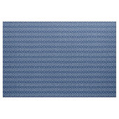 Weiß auf Marine-Blau-Diamant-Fliesen Stoff (Yard (91,4 cm))