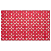 Weiß auf Red A-10 Warthog Attack Jet Muster Stoff (Fat Quarter (45,7 x 55,9 cm))