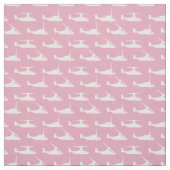 Weiß auf rosa V-22 Osprey Muster Fabric Stoff (Muster)