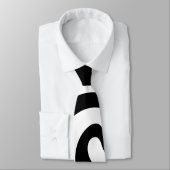 Weiß auf schwarzer Krawatte (Gebunden)