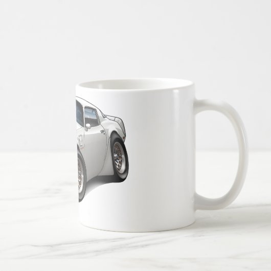 Weiß-Auto 1979-81 Transportes morgens Kaffeetasse (Rechts)