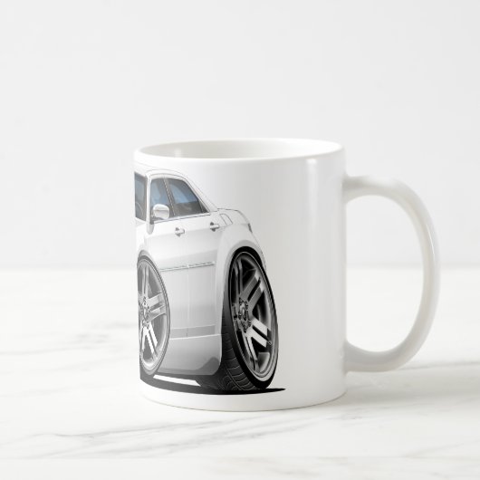 Weiß-Auto Chryslers 300 Kaffeetasse (Rechts)