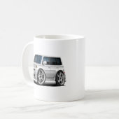 Weiß-Auto des Scions-XB Kaffeetasse (Vorderseite Links)