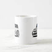 Weiß-Auto des Scions-XB Kaffeetasse (Mittel)