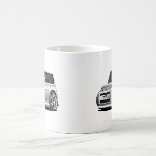 Weiß-Auto des Scions-XB Kaffeetasse (Mittel)