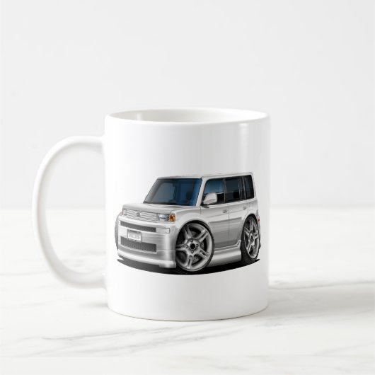 Weiß-Auto des Scions-XB Kaffeetasse (Links)