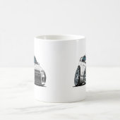 Weiß-Auto Mitsubishis Evo Kaffeetasse (Mittel)