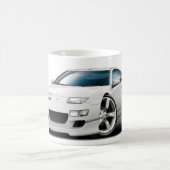 Weiß-Auto Nissans 300ZX Kaffeetasse (Mittel)