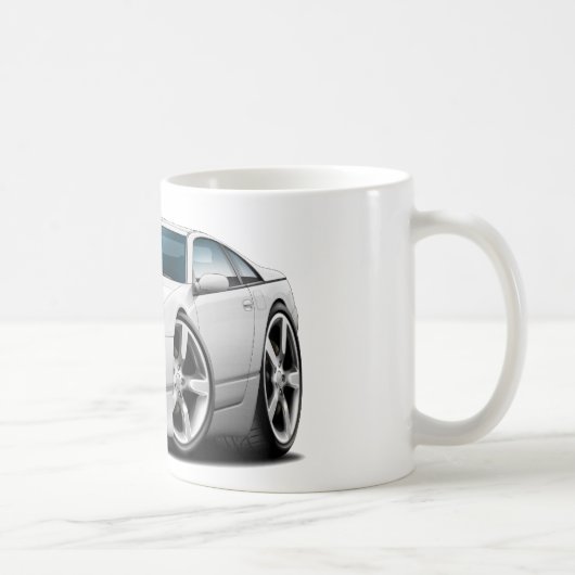 Weiß-Auto Nissans 300ZX Kaffeetasse (Rechts)