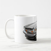 Weiß-Auto Triumphs TR6 Kaffeetasse (Links)
