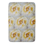 Weiß bis Gelb Badematte (Vorderseite Vertikal)