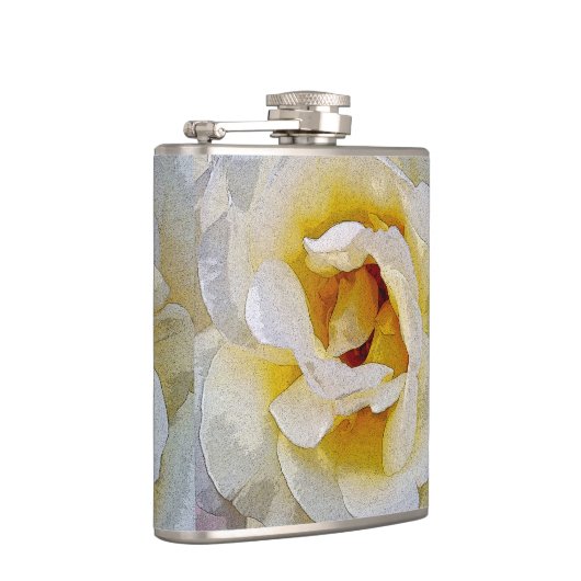 Weiß bis Gelb Flachmann (Rechts)