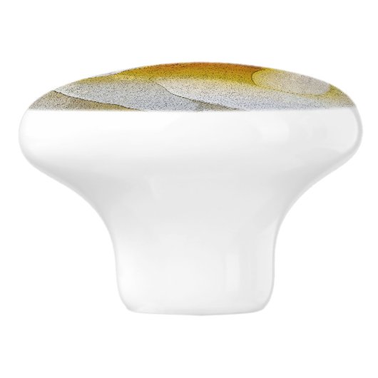 Weiß bis Gelb Keramikknauf (Seitenansicht)