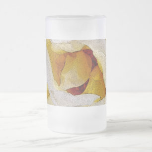 Weiß bis Gelb Mattglas Bierglas