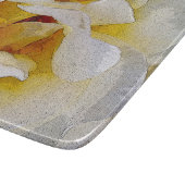 Weiß bis Gelb Schneidebrett (Ecke)
