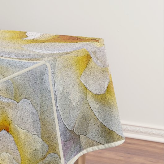 Weiß bis Gelb Tischdecke (Beispiel)