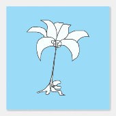 Weiß bläserblaues Blau Tapete (Vorderseite)