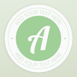 Weiß & Blatt oder Logo hinzufügen Weit- und wasser Etiketten