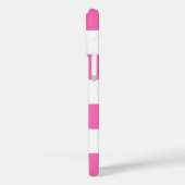 Weiß blaue und rosa Anker Aweigen Case-Mate iPhone Hülle (Rückseite / Links)