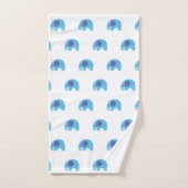 WEISS BLUE ELEPHANT BADEZIMMER TOWEL SET (Handtuch)