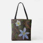 weiß blühen tasche (Rückseite)
