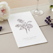 Weiß & Burgund | Elegante florale Hochzeit