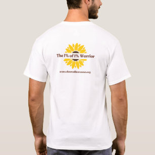 Weiß - Der 1% von 1% Krieger T-Shirt