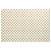 Weiß der Liebe-2018 - goldenes Herz Stoff (Fat Quarter (45,7 x 55,9 cm))