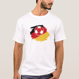 Weiß-Deutschland-T - Shirt. 03 T-Shirt