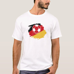 Weiß-Deutschland-T - Shirt. 03 T-Shirt