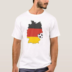 Weiß-Deutschland-T - Shirt. 05 T-Shirt