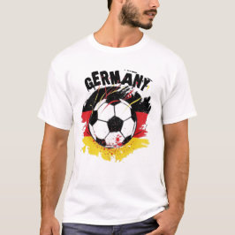 Weiß-Deutschland-T - Shirt. 06 T-Shirt